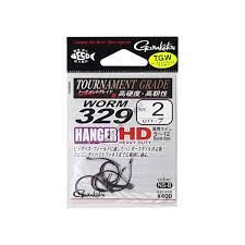 GAMAKATSU Worm 329 Hanger HD [NS Black] #2 (7pcs)