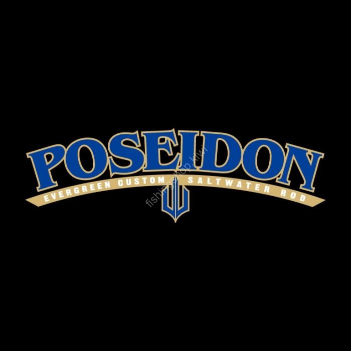 EVERGREEN Poseidon Boat Decal LL Navy