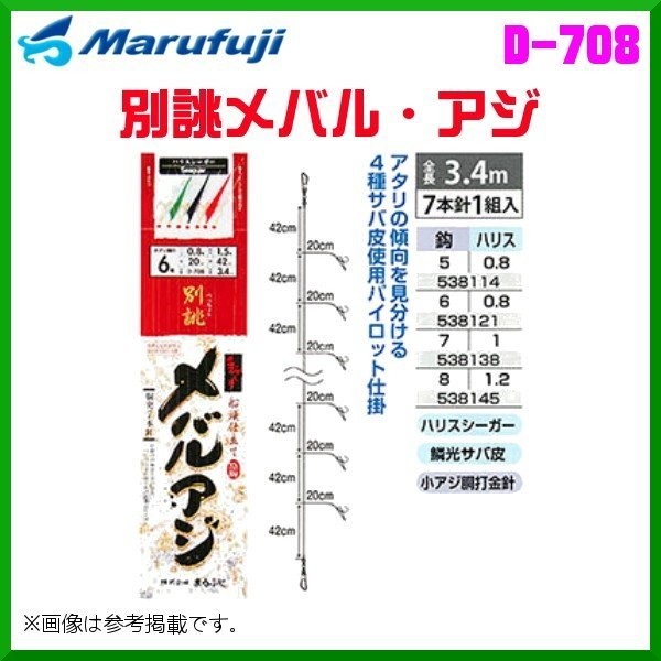 MARUFUJI D-708 Rockfish Aji #7