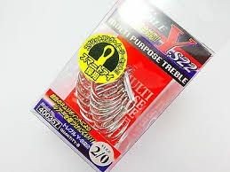 DECOY Treble Y-S22 [Tin] #2/0 (8pcs)