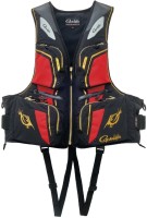 GAMAKATSU GM2193 Floating Vest (Black x Red) M