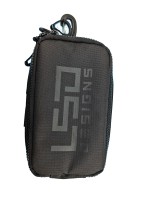 LSD Fishing Pouch M Double #Cordura Black/Black Logo
