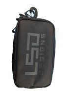 LSD Fishing Pouch M Double #Cordura Black/Black Logo