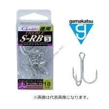 GAMAKATSU Treble S-RB [Silver] #12 Value Pack (18pcs)
