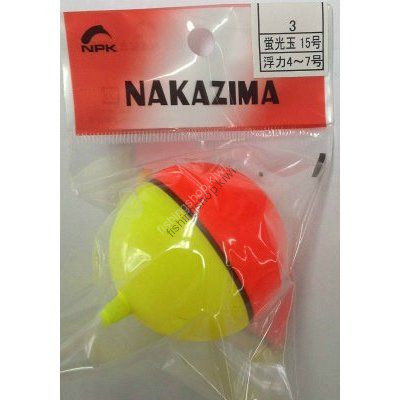 Nakazima No3 Fluorescent BEADS Float1 No.5 (Header 1 pcs )