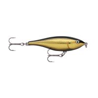 RAPALA Twitchin' Rap 80mm 12g #TWR8-GBMU Gold Black Mallet