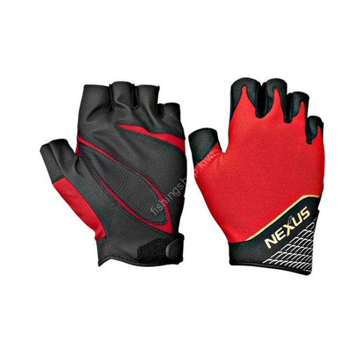 SHIMANO GL-122S Nexsus Stretch Gloves XT 5 (Red) L