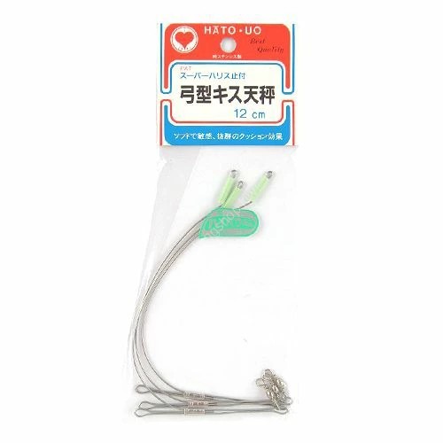 OSANON Bow Type Kisu Tenbin w/Line Stopper 12cm (3pcs)