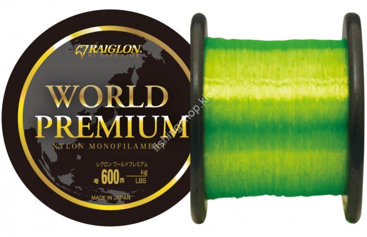 RAIGLON Raiglon Word Premium [Pastel Green] 600m #0.8 (5lb)