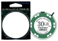 UNITIKA Compact Shock Leader Fluorocarbon [Natural Clear] 20m #8 (30lb)