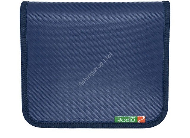 RODIO CRAFT Carbon Wallet Large #Classic Blue / Orange