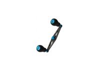 ZPI Power Game Type S Carbon Handle 92mm with Eva Knob for Daiwa #Blue
