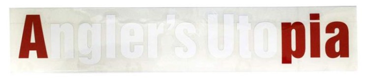APIA 2012 AnglersUtopia Cutting Sheet S #Red x White