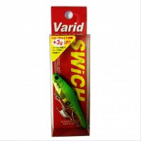 LUCKY CRAFT VARID 70 HEAVY WEIGHT GREEN HOLO CHART BACK