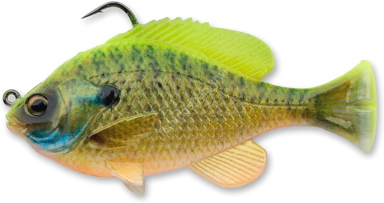 SAVAGE GEAR 3D Pulse Tail Blue Gill 3'' MS #CHGIL Chart Gill