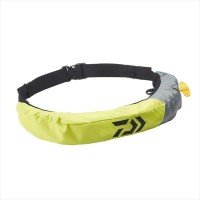 DAIWA Inflatable Life Jacket DF-2709 Lime Yellow Free