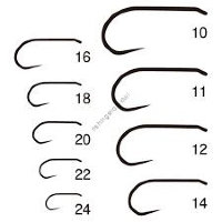 GAMAKATSU B11-B [Matte Black] #12 (20pcs)