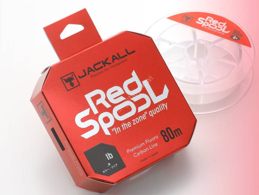 JACKALL Red Spool [Clear] 80m #2.5 (10lb) Fishing lines buy at