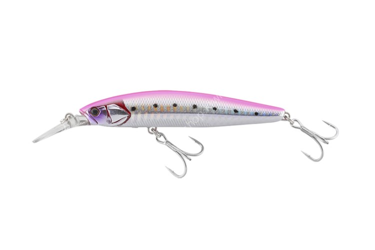 JACKALL Big Backer Wangan Minnow 128S-LB Pink Back Savan