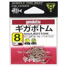 GAMAKATSU Giga Bottom [White] #8 (24pcs)