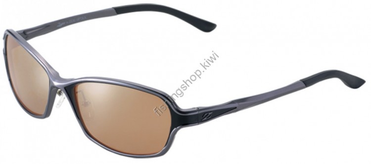 ZEAL OPTICS F-1672 Dorio GUNMETAL / BLACK LUSTER ORANGE / SILVER MIRROR