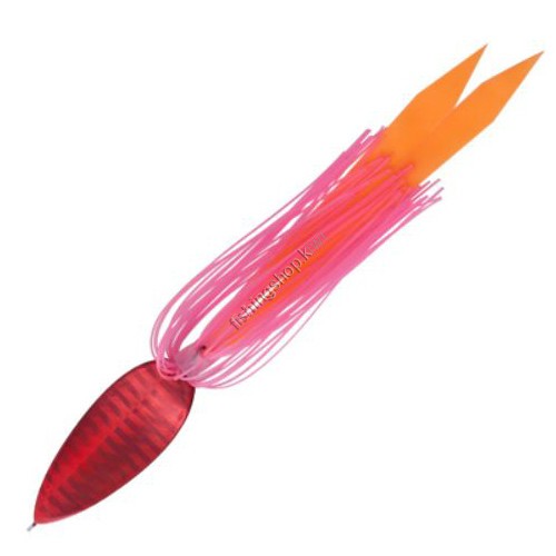 ANGLERS REPUBLIC PALMS Brote 45g #H-112 Full Red : Pink Rubber / Orange Skirt
