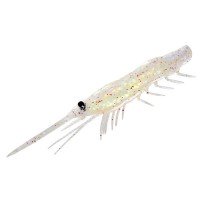 MAGBITE MBW06 Snatch Bite Shrimp 4" #05 Clear Holo Srimp