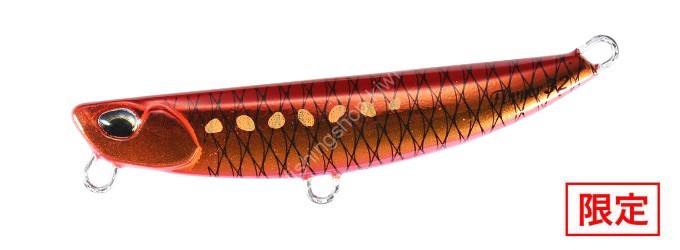 DUO Beach Walker Flipper 70mm 32g #GSA0883 UV Glare Orange Iwashis