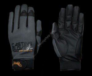 NORIES Casting Gloves NS-03 (Full Finger) [Gray] M