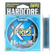 DUEL Hardcore X4 Pro [Multicolor] 200m #0.6 (12lb)