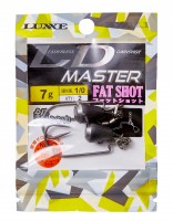 GAMAKATSU Luxxe LD Master Fat Shot Fat Lead [Nano Smooth Coat] #2/0 7g (2pcs)