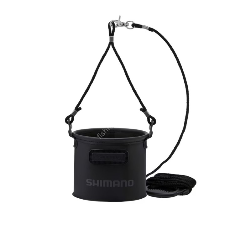 SHIMANO BK-053Q Water Bucket [Real Black] 17cm