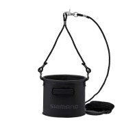 SHIMANO BK-053Q Water Bucket [Real Black] 17cm