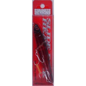 SKAGIT DESIGNS Slide Bait Heavy One 90-28g Clear Red