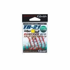 GAMAKATSU TR-21 Single [Red] #2 (5pcs)