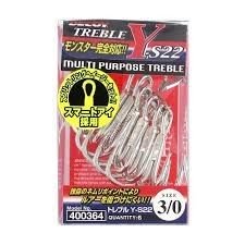 DECOY Treble Y-S22 [Tin] #3/0 (6pcs)