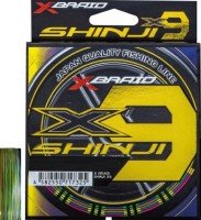 YGK XBraid Shinji X9 HP [1m x 5colors] 200m #0.6 (14lbs)