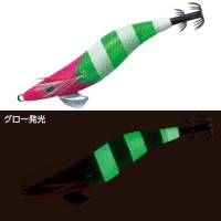 GAMAKATSU 80-609 Speed ​​Metal Egi Dropper 2.5 #14 Pink Head/Zebra Glow