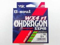 YGK G-Soul Ohdragon WX4 F1 SS140 [Multicolor] 150m #0.8 (13lb)