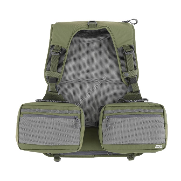 ABU GARCIA Abu Mountain Stream FW Fishing Vest [Olive] Free