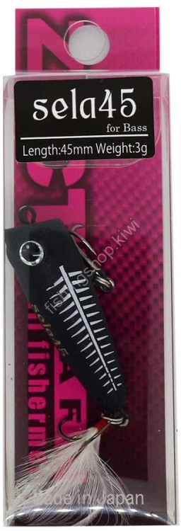 ZACT CRAFT Sela 45 for Bass No.104 Black Bone