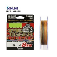 SUNLINE SaltiMate PE Jigger ULT 8-Honkumi [10m x 10colors] 200m #3 (50lb)
