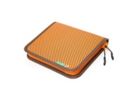 RODIO CRAFT Carbon Wallet Large #05 Hologram Orange