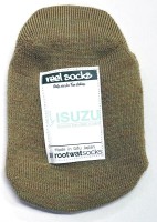 TRY-ANGLE x Rootwatsocks Reel Socks Isuzu Reel #Sand Beige