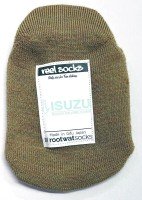 TRY-ANGLE x Rootwatsocks Reel Socks Isuzu Reel #Sand Beige