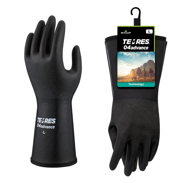 SHOWA GLOVES Temres 04Advance Breathable Waterproof All-Season Gloves M