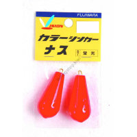 Fujiwara Colour Eggplant Sinker No.6 Fluorescent