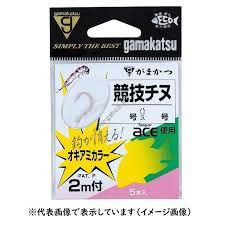 GAMAKATSU Kyougi Chinu w/2m Thread [Okami] #2 Line 1.5 (5pcs)