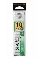 GAMAKATSU Nijimasu w/Thread [Brown] #10 (6pcs)