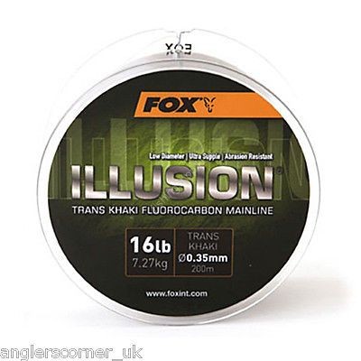 FOX Edges CML130 Fox Illusion Mainline [Trans Khaki] 200m 0.35mm (16lb)